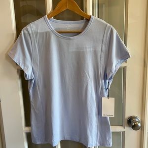 Banana Republic Powder Blue Stretch Tee Shirt size XL NWT